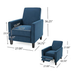Fauteuil inclinable Darvis en tissu, par Christopher Knight Home