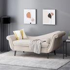 Chaise longue capitonnée Calvert de Christopher Knight Home