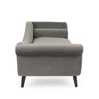 Chaise longue capitonnée Calvert de Christopher Knight Home