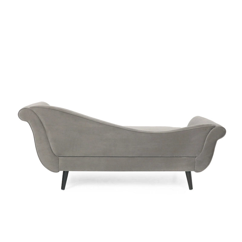 Chaise longue capitonnée Calvert de Christopher Knight Home