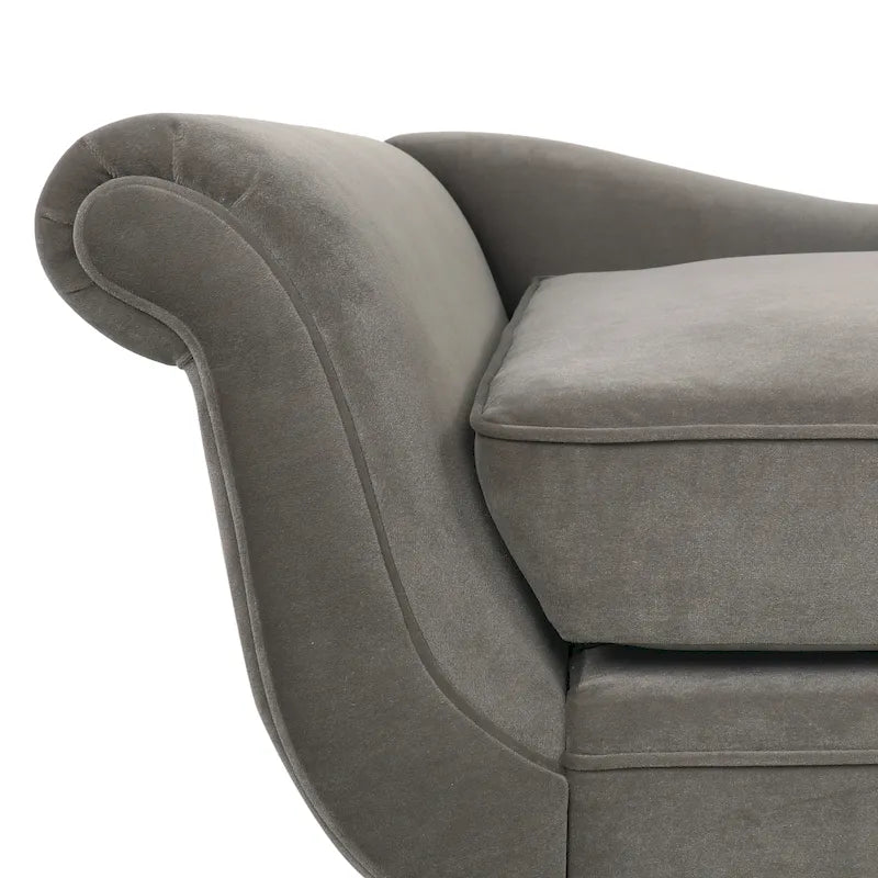 Chaise longue capitonnée Calvert de Christopher Knight Home
