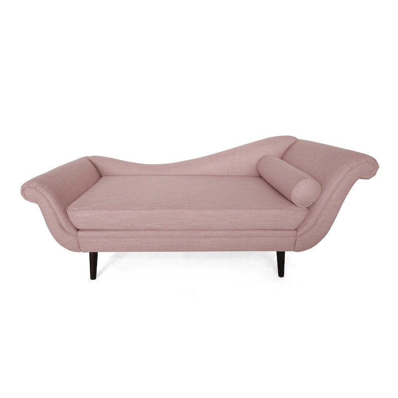 Chaise longue capitonnée Calvert de Christopher Knight Home