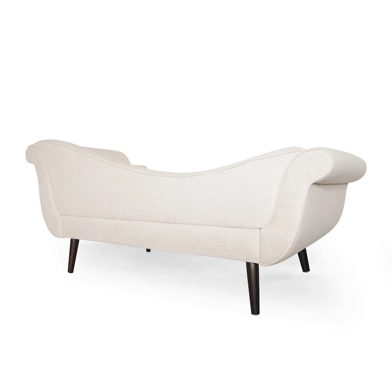 Chaise longue capitonnée Calvert de Christopher Knight Home