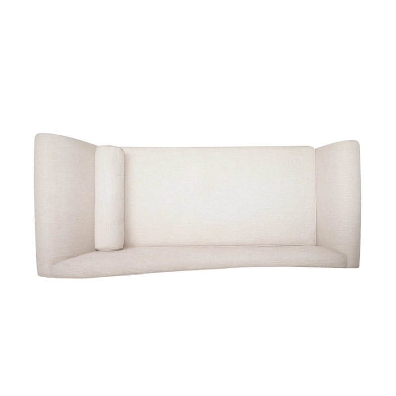 Chaise longue capitonnée Calvert de Christopher Knight Home