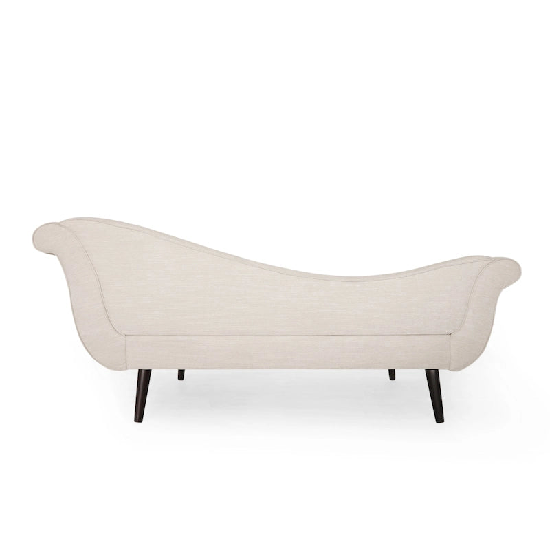 Chaise longue capitonnée Calvert de Christopher Knight Home