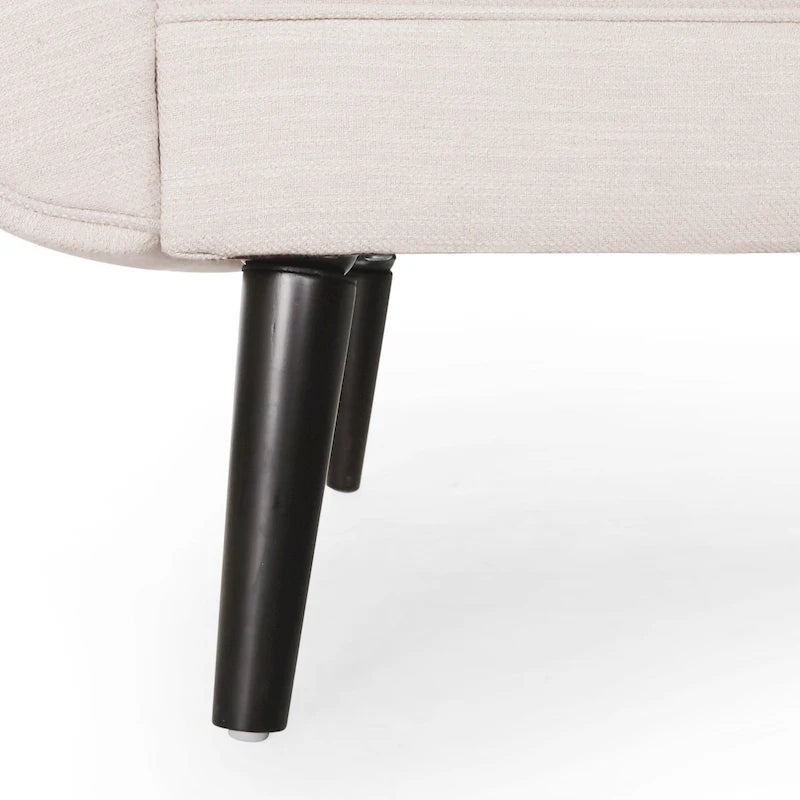 Chaise longue capitonnée Calvert de Christopher Knight Home