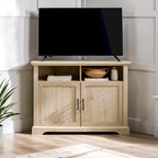Middlebrook 44-inch Groove Door Corner TV Stand