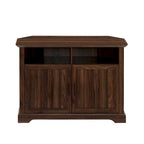 Meuble TV d'angle Middlebrook 44 pouces à portes rainurées
