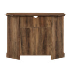 Meuble TV d'angle Middlebrook 44 pouces à portes rainurées