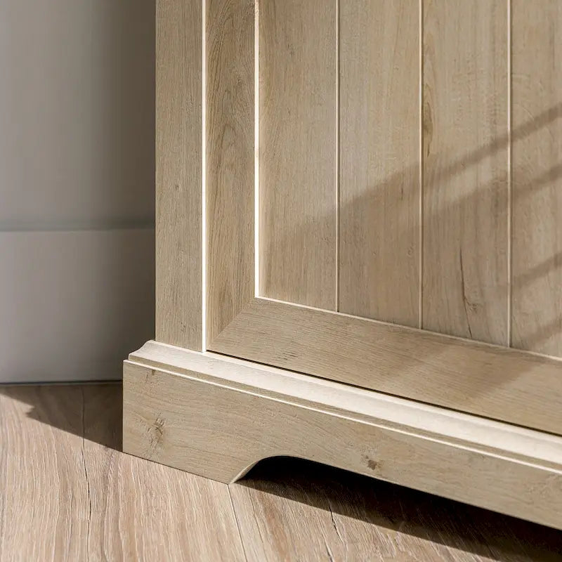 Meuble TV d'angle Middlebrook 44 pouces à portes rainurées