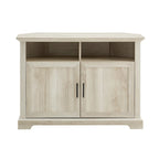 Meuble TV d'angle Middlebrook 44 pouces à portes rainurées