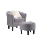 Fauteuil d'appoint Churchill avec repose-pieds Take a Seat de Convenience Concepts