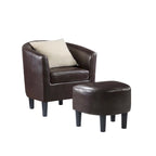 Fauteuil d'appoint Churchill avec repose-pieds Take a Seat de Convenience Concepts