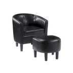 Fauteuil d'appoint Churchill avec repose-pieds Take a Seat de Convenience Concepts