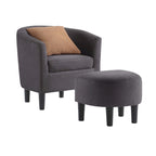 Fauteuil d'appoint Churchill avec repose-pieds Take a Seat de Convenience Concepts
