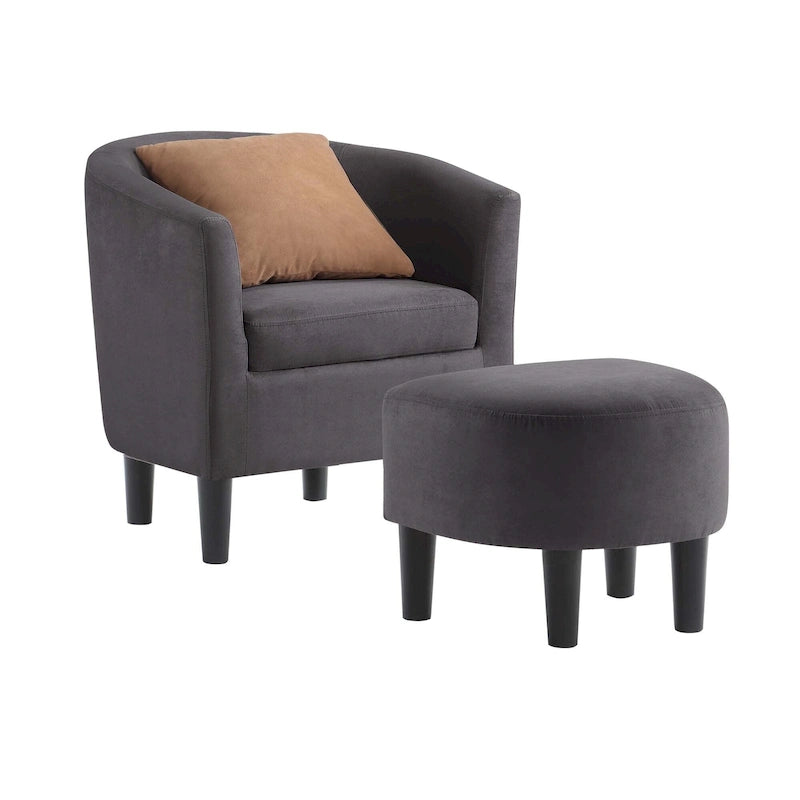 Fauteuil d'appoint Churchill avec repose-pieds Take a Seat de Convenience Concepts