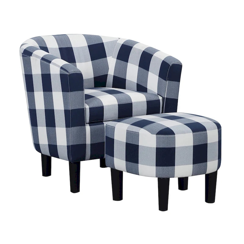 Fauteuil d'appoint Churchill avec repose-pieds Take a Seat de Convenience Concepts