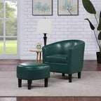 Fauteuil d'appoint Churchill avec repose-pieds Take a Seat de Convenience Concepts