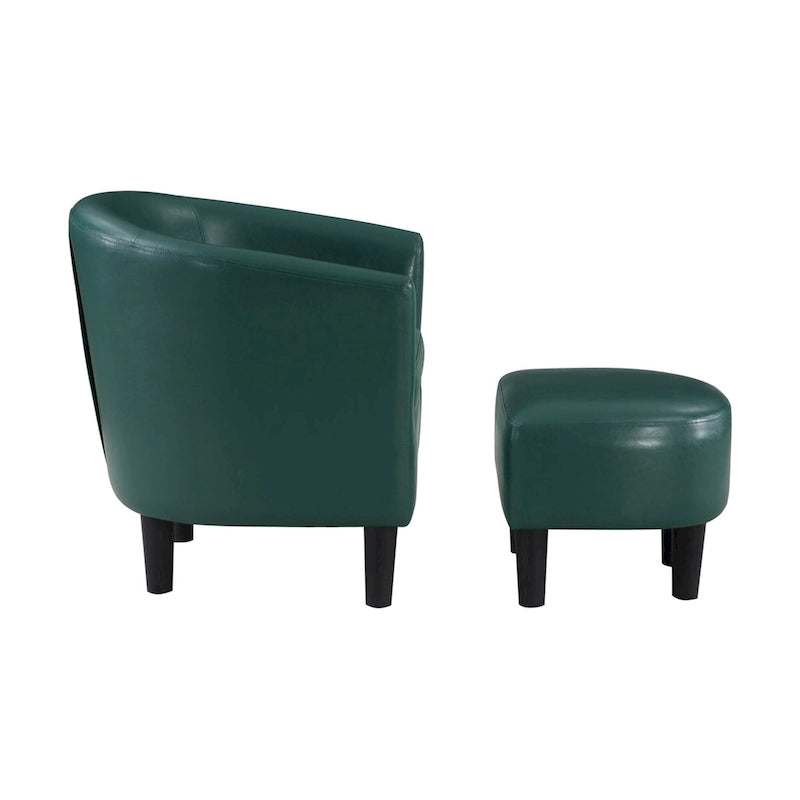Fauteuil d'appoint Churchill avec repose-pieds Take a Seat de Convenience Concepts