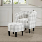 Fauteuil d'appoint Churchill avec repose-pieds Take a Seat de Convenience Concepts