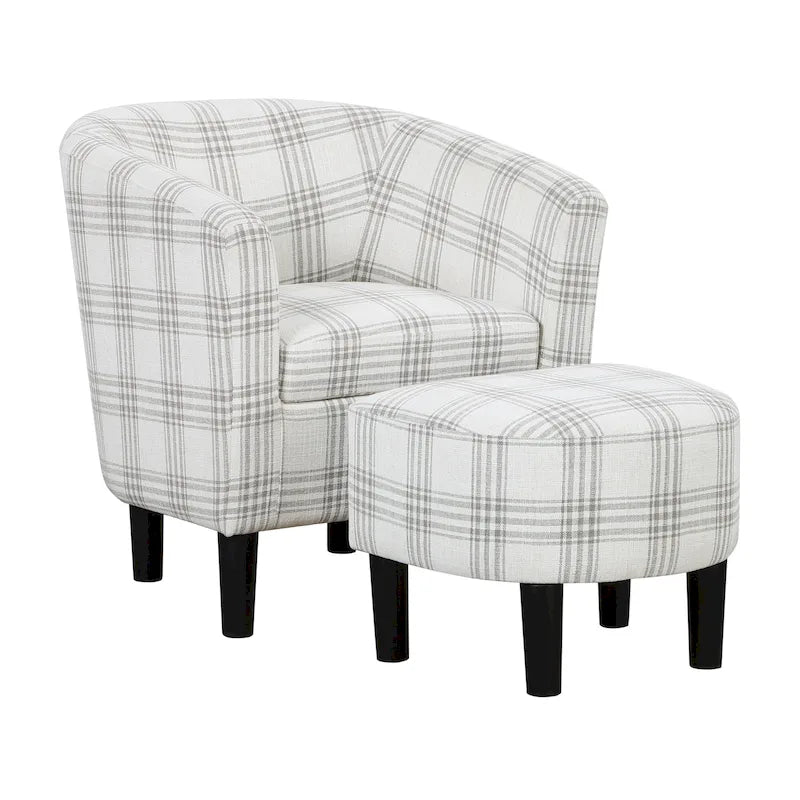 Fauteuil d'appoint Churchill avec repose-pieds Take a Seat de Convenience Concepts