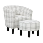 Fauteuil d'appoint Churchill avec repose-pieds Take a Seat de Convenience Concepts