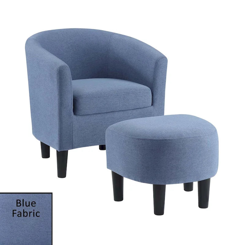 Fauteuil d'appoint Churchill avec repose-pieds Take a Seat de Convenience Concepts