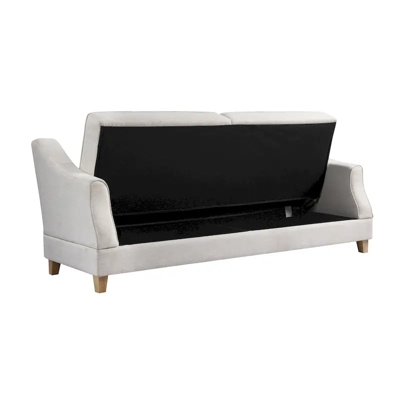 Canapé convertible Serta Scarlett avec rangement