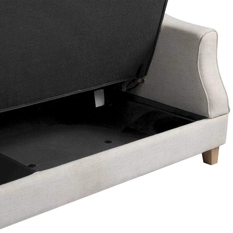 Canapé convertible Serta Scarlett avec rangement