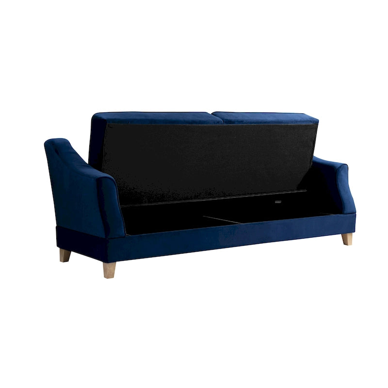 Canapé convertible Serta Scarlett avec rangement