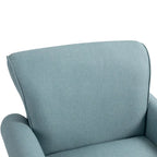 Fauteuils d'appoint modernes du milieu du siècle avec garniture cloutée