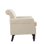 Fauteuils d'appoint modernes du milieu du siècle avec garniture cloutée