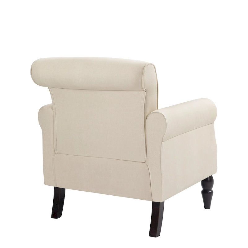 Fauteuils d'appoint modernes du milieu du siècle avec garniture cloutée