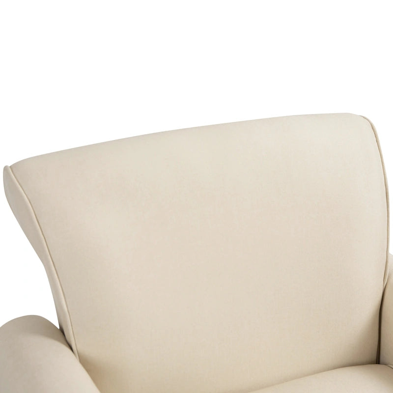 Fauteuils d'appoint modernes du milieu du siècle avec garniture cloutée