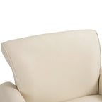 Fauteuils d'appoint modernes du milieu du siècle avec garniture cloutée