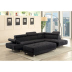 Riveredge Linen Upholstered Ottoman