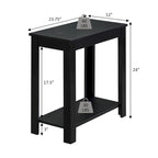 Table d'appoint avec étagère Baja de Convenience Concepts Designs2Go