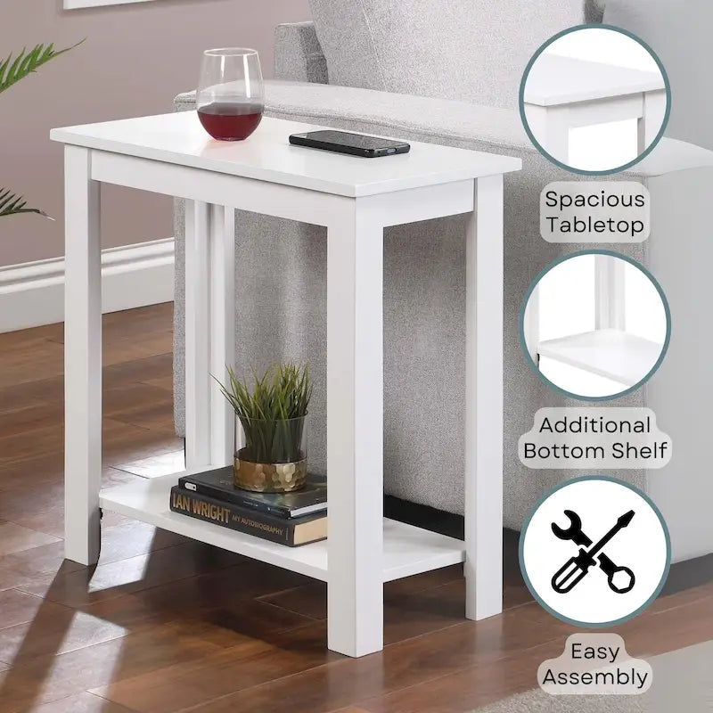 Table d'appoint avec étagère Baja de Convenience Concepts Designs2Go