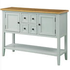 Buffet console moderne avec étagère inférieure