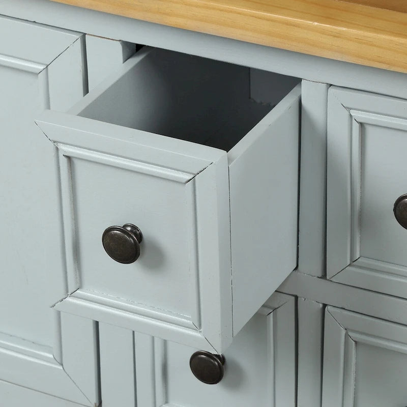 Buffet console moderne avec étagère inférieure