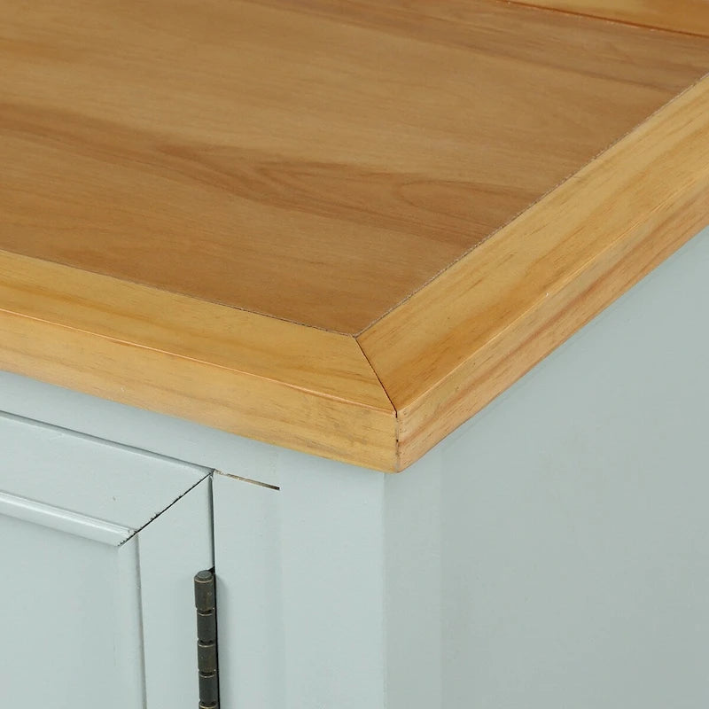 Buffet console moderne avec étagère inférieure