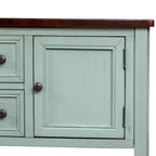 Buffet console moderne avec étagère inférieure