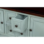 Buffet console moderne avec étagère inférieure