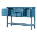 Buffet console moderne avec étagère inférieure