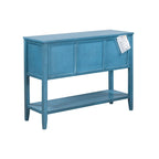Buffet console moderne avec étagère inférieure