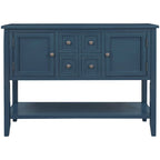 Buffet console moderne avec étagère inférieure