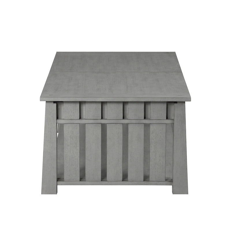 Table basse relevable en bois DH BASIC Mission de 46 pouces
