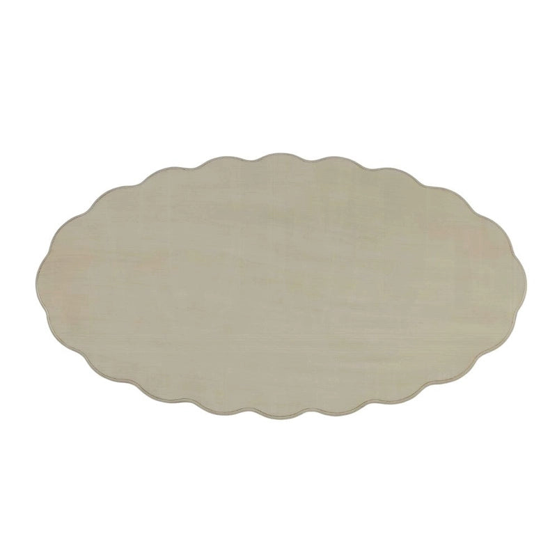 Table basse blanche antique 50 x 28 x 19
