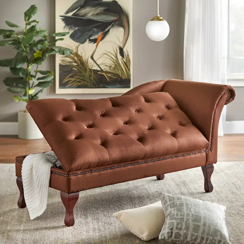 Chaise longue de rangement Simple Living