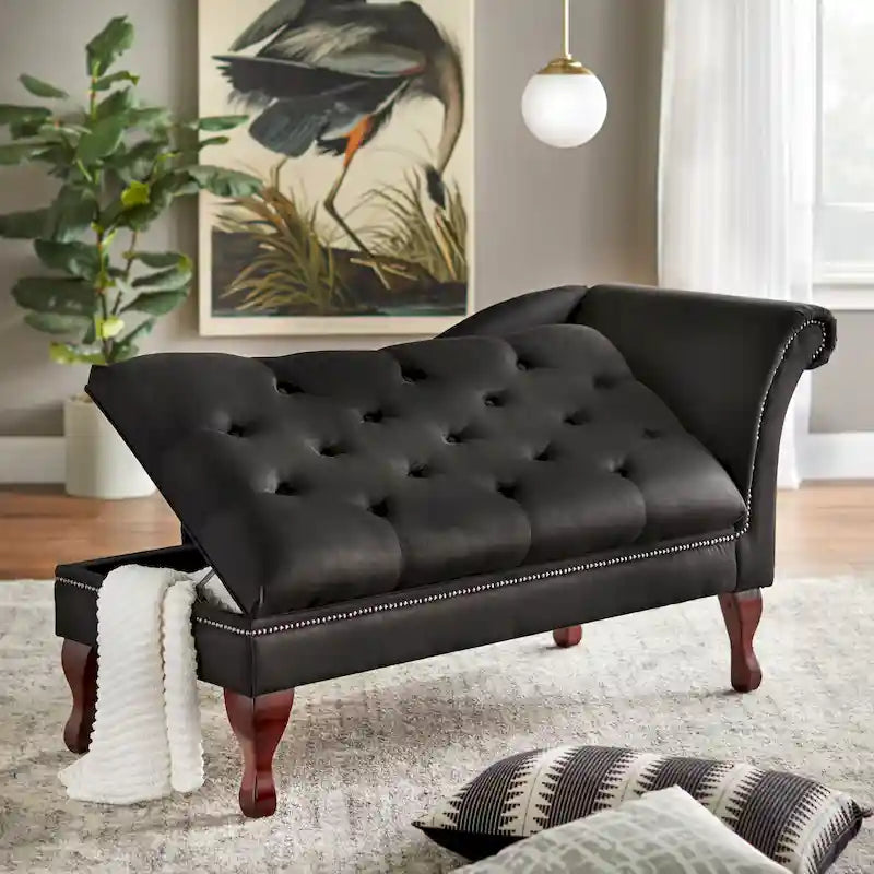 Chaise longue de rangement Simple Living
